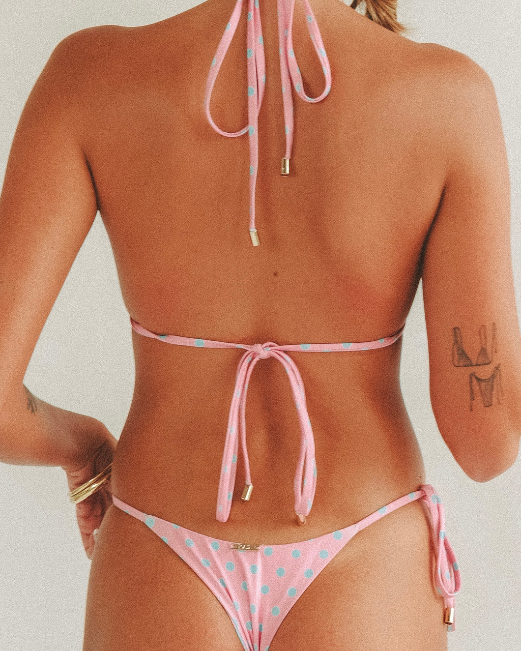 Fairy Floss In The Lexi Cut Reversible Triangle Bottoms